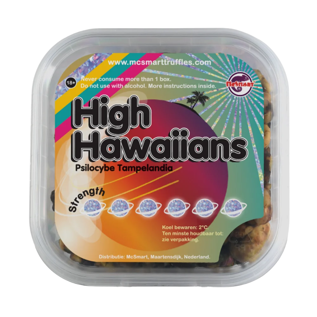 High Hawaiians magische truffels, verpakking van 25 gram – sterke psilocybine truffels