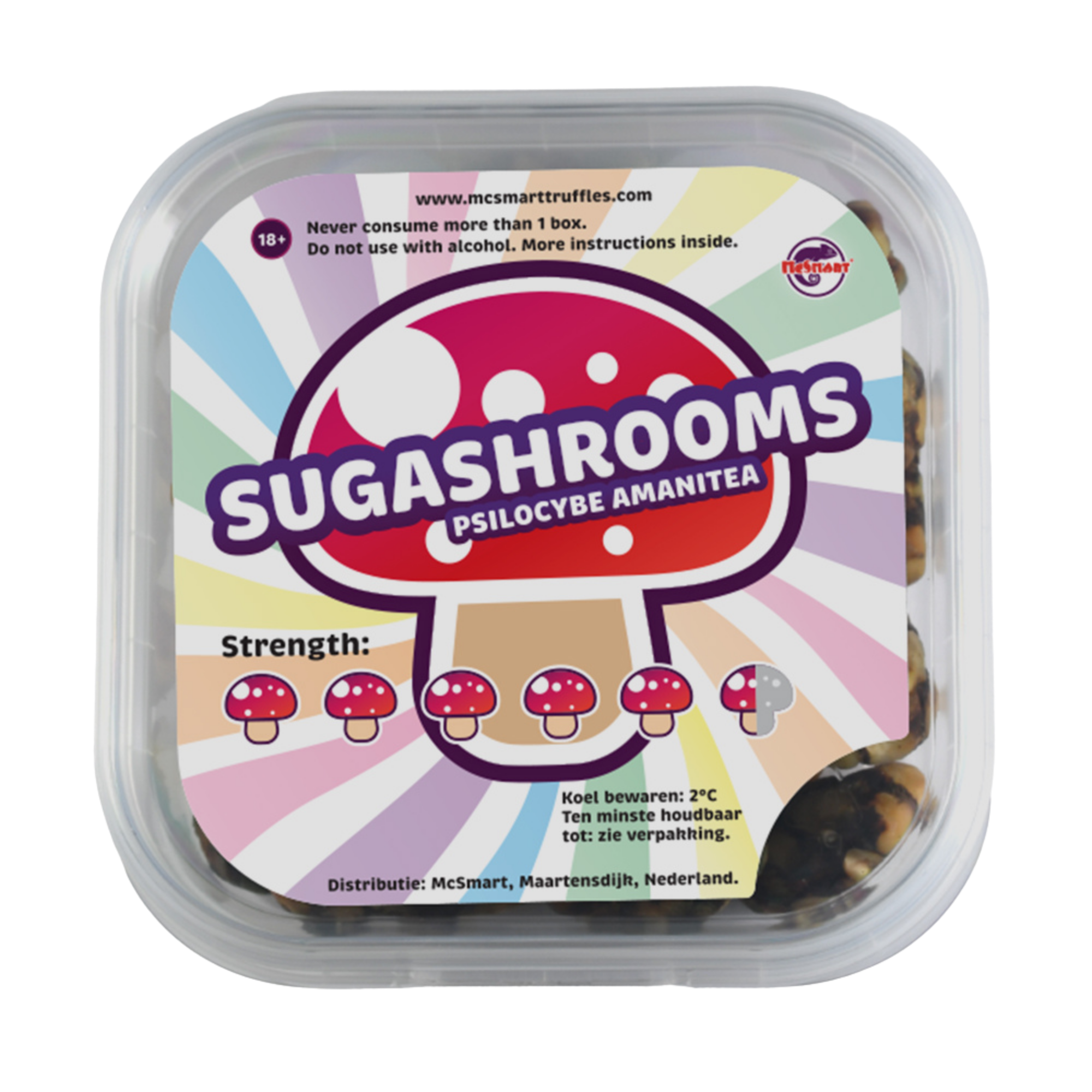 Truffes magiques SugaShrooms, paquet de 25 grammes – truffes sucrées et puissantes à la psilocybine